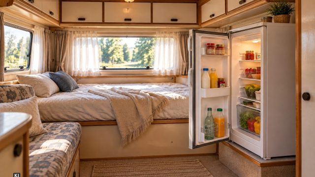 230-V-Kühlschrank im Wohnwagen: Darf man das überhaupt?